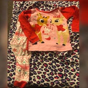 Rudolph and Clarice Christmas Longsleeve PJ set